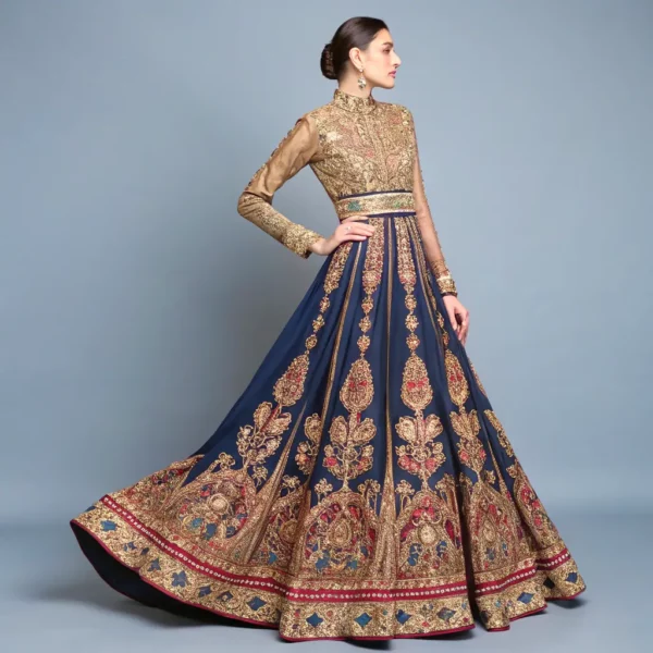 Premium Silk Anarkali Dress